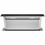 Hotte de plan de travail linarie rahp9x 90 cm inox et verre