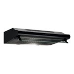 Hotte standard glem ghc631bk - noir