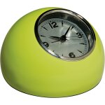 Housewares 2200440 horloge / rveil de table rtro en mtal vert lime