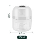 Housheold ? mini broyeur a ail electrique, chargement usb, machine a viande, gingembre, outil pour fruits ...