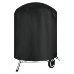 Housse de barbecue pour bouilloire, housse de barbecue ronde etanche en tissu oxford 210d robuste avec ...