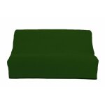 Housse clic - clac en coton panama vert Housse clic - clac en coton panama vert