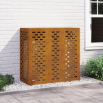 Housse de climatisation vidaxl 110x50x105 cm acier rsistant aux intempries