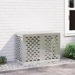 Housse de climatiseur vidaxl 100x50x70 cm en acier galvanis�