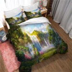 Housse de couette 200x200, parure de lit queen size, parure de lit 2 personnes, parure de lit en microfibre ... Housse de couette 200x200, parure de lit queen size, parure de lit 2 personnes, parure de lit en microfibre ...