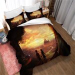 Housse de couette 200x200cm el�gante - parure de lit enfant et adolescent avec fermeture eclair - housse ...