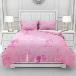 Housse de couette barbie princesse, parure de lit barbie rose douce pour filles, housse de couette moderne ... Housse de couette barbie princesse, parure de lit barbie rose douce pour filles, housse de couette moderne ...