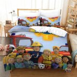 Housse de couette camion de pompier parure de lit sam le pompier taie d'oreiller parure de lit sam le ...