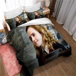 Housse de couette chaose pour lit double harry potter, parure de lit 100 % coton, housses de couette ...