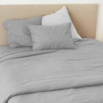 Housse de couette coton lav� oekotex