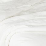 Housse de couette coton lav� oekotex ivoire 280x240 cm