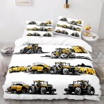 Housse de couette pour enfants, ensemble de housse de couette pour garcon s, ensemble de literie pour ...