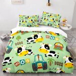 Housse de couette pour enfants, ensemble de housse de couette pour garcon s, ensemble de literie pour ...