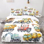 Housse de couette pour enfants, ensemble de housse de couette pour garcon s, ensemble de literie pour ...