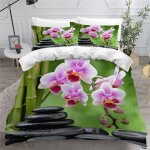 Housse de couette fermeture eclair x ultra doux housse de couette zen orchid��e pierre zen sets de housse ...