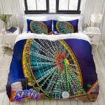 Housse de couette, la grande roue, ensemble de literie ensembles en microfibre de luxe ultra confortables ...