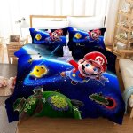 Housse de couette imprim�� d housse de couette mario taille (x cm), un lot de pi��ces de housse de couette ...
