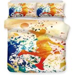 Housse de couette imprim�e en 3d, motif joueur de basket - ball, parure de lit facile d'entretien, hypoallerg� ...
