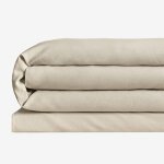 Housse de couette en lin 160 g / m sorana beige semoline