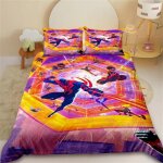 Housse de couette spider - man, parure de lit, housse de couette, queen size, king size, decoration de ...