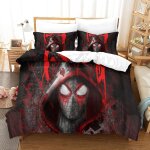 Housse de couette spiderman housse de couette imprim�e super hero
