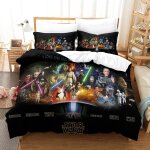 Housse de couette star wars housse de couette imprim�e master yoda