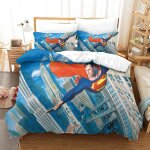 Housse de couette superman housse de couette