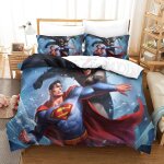 Housse de couette superman housse de couette