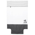 Housse de couette + taie d'oreiller chao chao - sauthon baby deco
