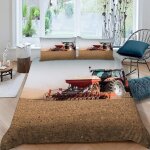 Housse de couette tracteur x imprim�� d machines agricoles parure de lit personnes hypoallergique microfibre ...