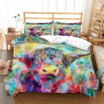 Housse de couette vaches x imprim�� d b��tail des highlands ��cossais animal parure de lit personnes ...