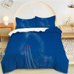 Housse de couette x vert, spectacle d'avion parure de lit personnes microfibre doux respiran housse couette ...