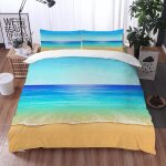 Housse de couette x vue sur la mer, d imprim��e microfibre parure de lit vue sur la mer housse de couettes ...