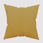 Housse de coussin 40x40 cm adele moutarde, par soleil d'ocre