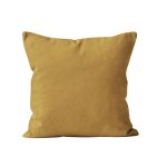 Housse de coussin 40x40 cm alix gold, par soleil d'ocre