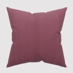Housse de coussin 60x60 cm adele framboise, par soleil d'ocre
