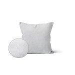 Housse de coussin 60x60 cm bella blanc, par soleil d'ocre