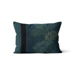 Housse de coussin en velours 32x50 cm velvet b03, par soleil d'ocre