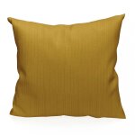 Housse de coussin en velours 40x40 cm velvet ocre, par soleil d'ocre