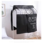 Housse prot�ge housses de v�tements 90 × 110cm noir housse de anti - poussi�re protection portant universelle ...