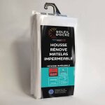 Housse renove matelas 90x190 cm impermeable, par soleil d'ocre