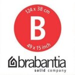 Housse de repassage b 124x38 mousse / viscose 8 mm brabantia Housse de repassage b 124x38 mousse / viscose 8 mm brabantia