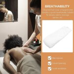 Housse de table de massage en microfibre de qualit suprieure ¿ drap de lit doux, lavable et hyginique ...