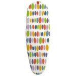 Housse table à repasser premium clip - 130 x 47 cm - multicolore Housse table à repasser premium clip - 130 x 47 cm - multicolore