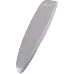 Housse pour table  repasser - haeger - ultra express - elastique - gris