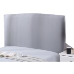 Housse universelle pour t�te de lit gris 145 - 160 cm