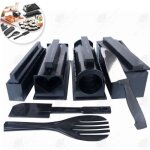 Htbe 10 pices ensemble de boule de riz moule sushi machine sushi machine algues riz outil mnage bricolage ...