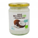 Huile de coco dsodorise bio - pot 456g
