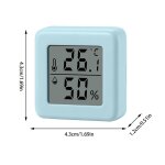 Hygromtre numrique avec ecran lcd, jauge de temprature ambiante, humidimtre, mini hygromtre - type ...