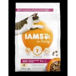 Iams vitality croquettes - poulet frais - croissance et vitalite - pour chats seniors - sac refermable ...